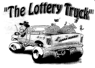 "THE LOTTERY TRUCK" logo