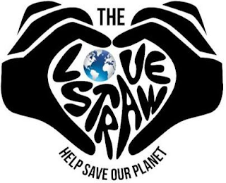 THE LOVE STRAW HELP SAVE OUR PLANET logo