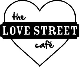 THE LOVE STREET CAFÉ logo