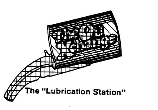 THE "LUBRICATION STATION" logo