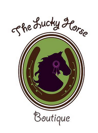 THE LUCKY HORSE BOUTIQUE logo