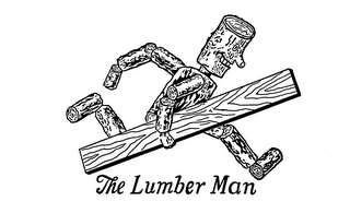 THE LUMBER MAN logo