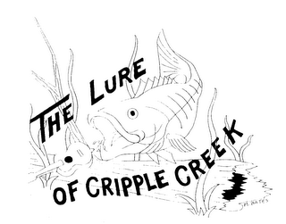 THE LURE OF CRIPPLE CREEK M. BATES logo