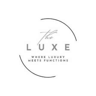THE LUXE WHERE LUXURY MEETS FUNCTIONS logo