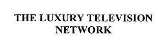 THE LUXURY TELEVISION NETWORK logo