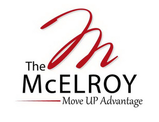 THE M MCELROY MOVE UP ADVANTAGE logo
