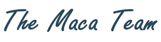 THE MACA TEAM logo