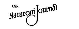 THE MACARONI JOURNAL logo