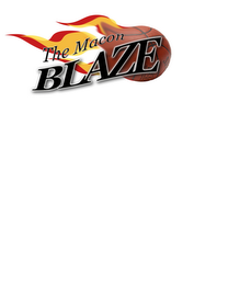 THE MACON BLAZE logo