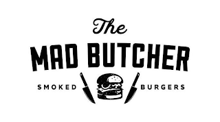 THE MAD BUTCHER SMOKED BURGERS logo