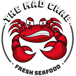 THE MAD CRAB FRESH SEAFOOD logo