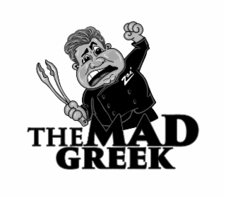 THE MAD GREEK ZOE logo