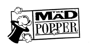 THE MAD POPPER logo