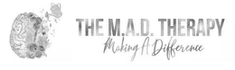 THE M.A.D. THERAPY MAKING A DIFFERENCE logo