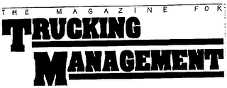 THE MAGAZINE FOR GO WEST TRUCKING MANAGEMENT logo