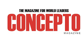 THE MAGAZINE FOR WORLD LEADERS CONCEPTO MAGAZINE logo