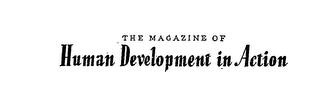 THE MAGAZINE OF HUMAN DEVELOPMENT IN ACTION logo