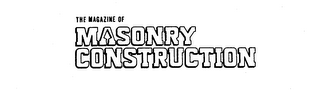 THE MAGAZINE OF MASONRY CONSTRUCTION logo