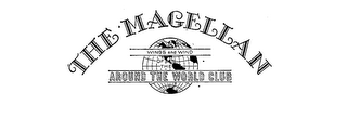 THE MAGELLAN WINGS AND WIND OF THE AROUND THE WORLD CLUB logo