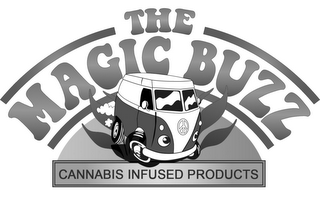 THE MAGIC BUZZ CANNABIS INFUSED PRODUCTS logo