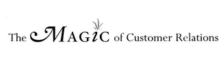 THE MAGIC OF CUSTOMER RELATIONS logo