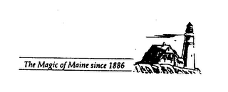 THE MAGIC OF MAINE SINCE 1886 logo