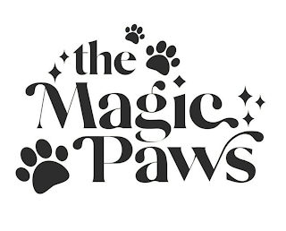 THE MAGIC PAWS logo