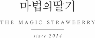 THE MAGIC STRAWBERRY SINCE 2014 logo