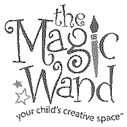 THE MAGIC WAND YOUR CHILD'S CREATIVE SPACE logo