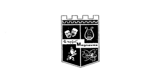 THE MAGNIFICENT MAGNAVOX logo