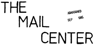 THE MAIL CENTER logo