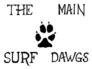 THE MAIN SURF DAWGS logo