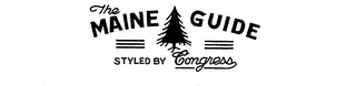 THE MAINE GUIDE STYLED BY CONGRESS logo