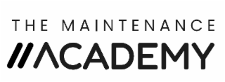THE MAINTENANCE ACADEMY logo