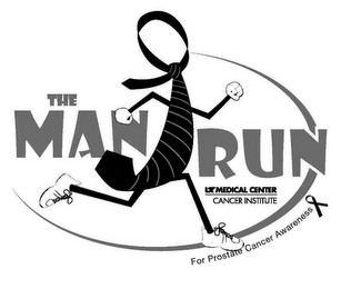 THE MAN RUN UT MEDICAL CENTER CANCER INSTITUTE FOR PROSTATE CANCER AWARENESS logo