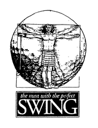 THE MAN WITH THE PERFECT SWING logo