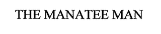THE MANATEE MAN logo