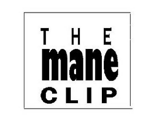 THE MANE CLIP logo
