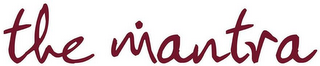THE MANTRA logo