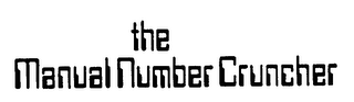 THE MANUAL NUMBER CRUNCHER logo