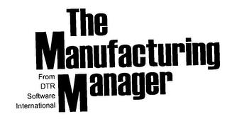 THE MANUFACTURING MANAGER FROM DATA TECHNICAL RESEARCH logo