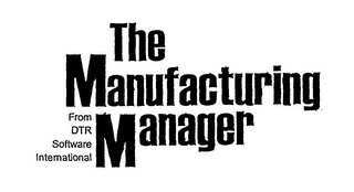 THE MANUFACTURING MANAGER FROM DTR SOFTWARE INTERNATIONAL logo