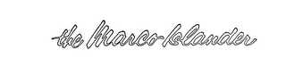 THE MARCO ISLANDER logo