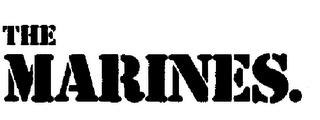 THE MARINES. logo