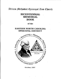 THE MARK CONSISTS OF A SINGLE LINE CIRCLE WITH THE STYLIZED WORDS "REFLECTING RECLAIMING RENEWING REJOICING" SURROUNDING THE TOP EXTERIOR AND THE STYLIZED WORDS "THE BICENTENNIAL CELEBRATION" AND "200 YEARS WITH JESUS" SURROUNDING THE BOTTOM EXTERIOR. THE WORDS ARE SEPARATED BY PERIODS. THE BUST OF A MAN IS FEATURED INSIDE THE CIRCLE, BELOW WHICH APPEARS THE WORDS "JAMES VARICK". TO THE RIGHT OF THE BUST IS A LINE TRIANGLE FEATURING THE STYLIZED WORDING "AFRICAN METHODIST EPISCOPAL ZION CHURCH" AND "FOUNDED 1796" WITHIN THE TRIANGLE LINES. WITHIN THE TRIANGLE IS A CROSS AND THE STYLIZED LETTERS "AMEZ", WITH THE "E" AND "Z" WITHIN SHADED TRIANGLES. BELOW THE TRIANGLE DESIGN ARE THE STYLIZED WORDS "THE FREEDOM CHURCH" AND "1796-1996 logo