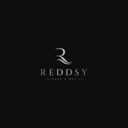 THE MARK CONSISTS OF THE STYLIZED WORDING 'REDDSY' ABOVE THE WORDING 'MAKE A WAY'. ABOVE THE WORDING IS A STYLIZED LETTER 'R' INCORPORATING A WAVE OR FLOWING PATH DESIGN. logo