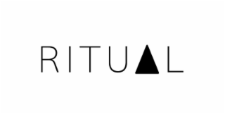 THE MARK CONSISTS OF THE WORD RITUAL, WITH THE LETTER A REPRESENTED BY A SOLID TRIANGLE. logo