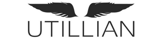THE MARK CONSISTS OF THE WORD "UTILLIAN" IN SIMPLE FONT, WITH ILLUSTRATION OF WINGS ON TOP. logo