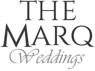 THE MARQ WEDDINGS logo