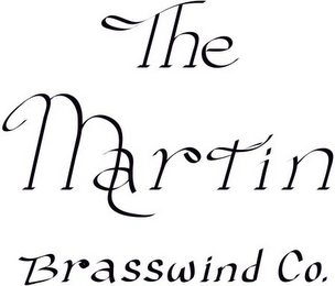 THE MARTIN BRASSWIND CO. logo